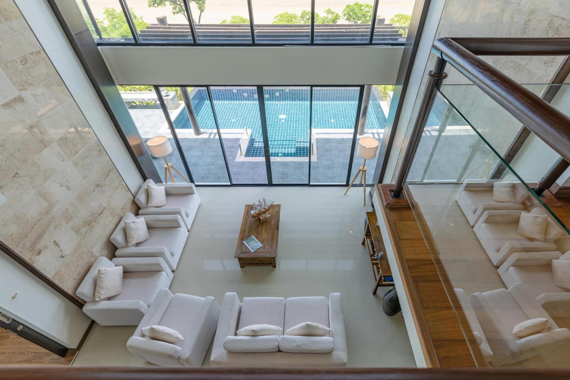 Beachfront Modern 4 Bedroom Pool Villa - Rv Hua Hin Dış mekan fotoğraf