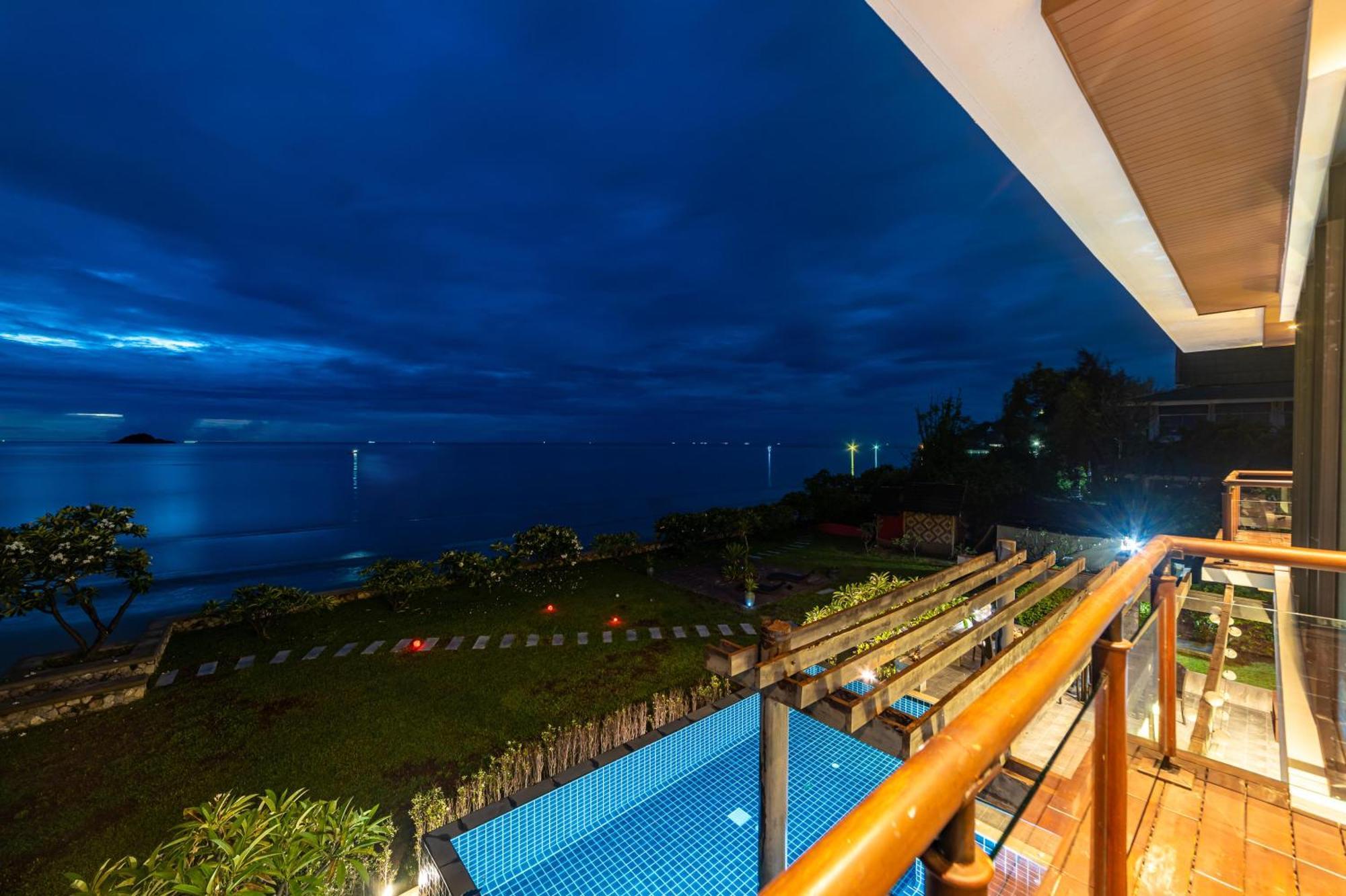 Beachfront Modern 4 Bedroom Pool Villa - Rv Hua Hin Dış mekan fotoğraf